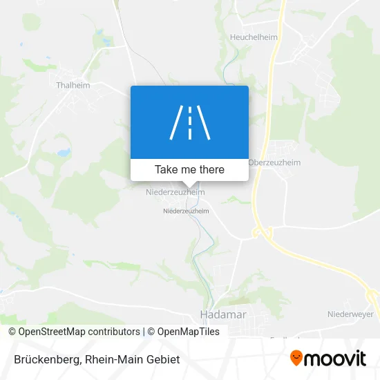 Карта Brückenberg