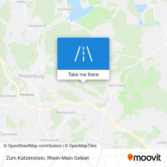Карта Zum Katzenstein