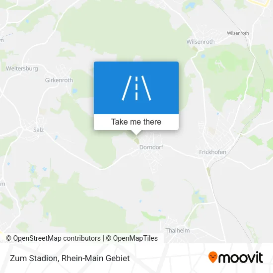 Карта Zum Stadion