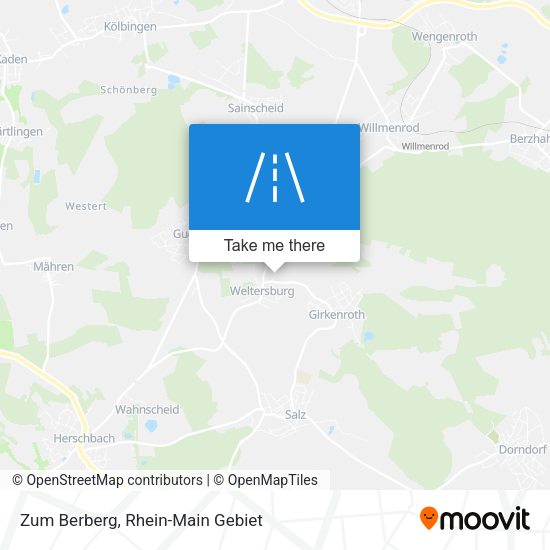 Карта Zum Berberg