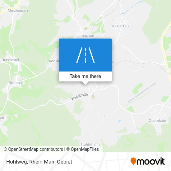Карта Hohlweg