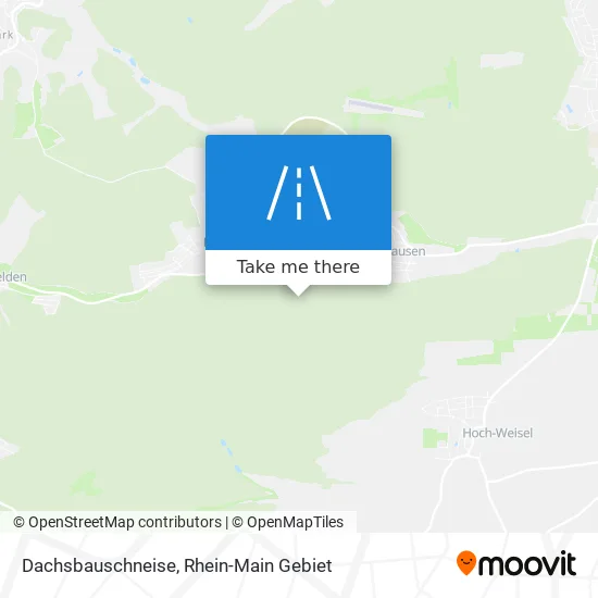 Карта Dachsbauschneise