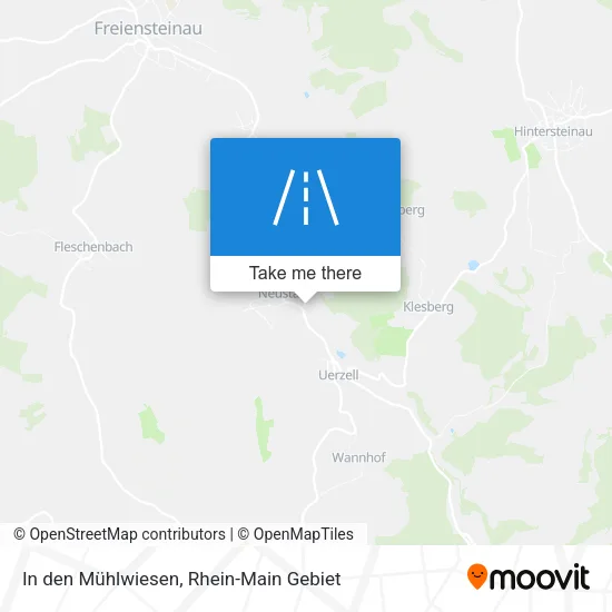Карта In den Mühlwiesen