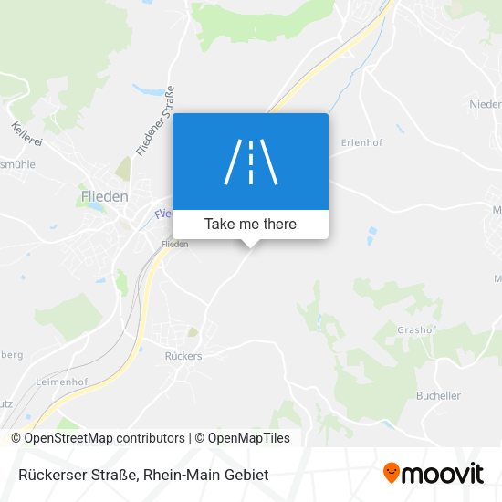 Rückerser Straße map