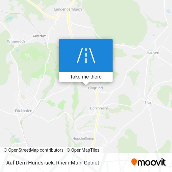 Auf Dem Hundsrück map