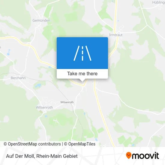 Карта Auf Der Moll