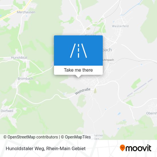 Карта Hunoldstaler Weg