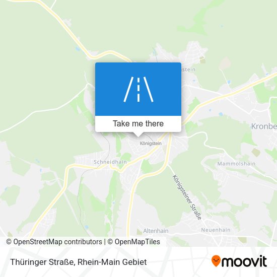 Thüringer Straße map