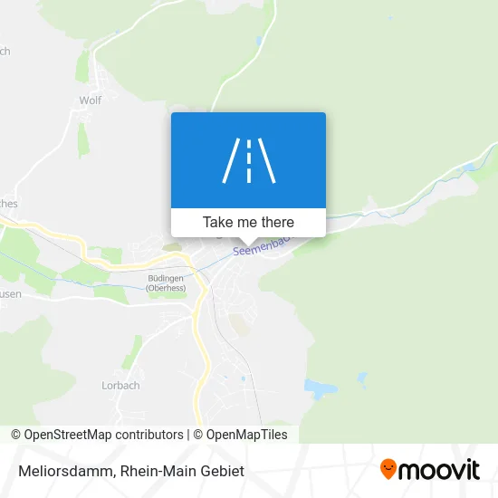 Карта Meliorsdamm