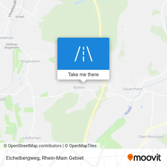 Карта Eichelbergweg
