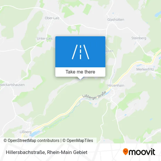Hillersbachstraße map