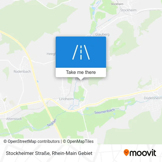Карта Stockheimer Straße
