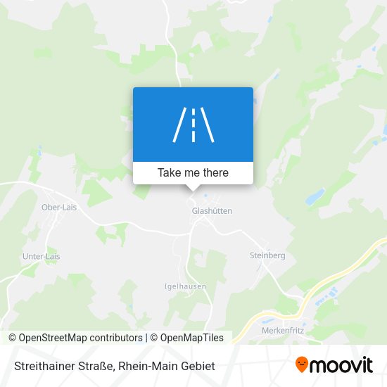 Streithainer Straße map