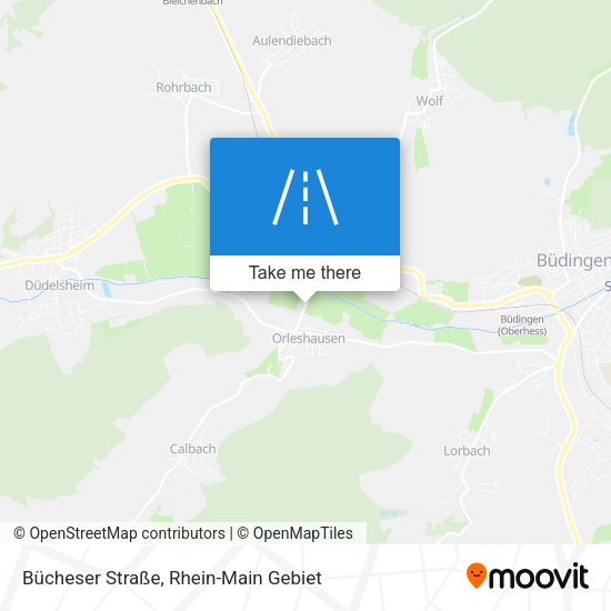 Bücheser Straße map