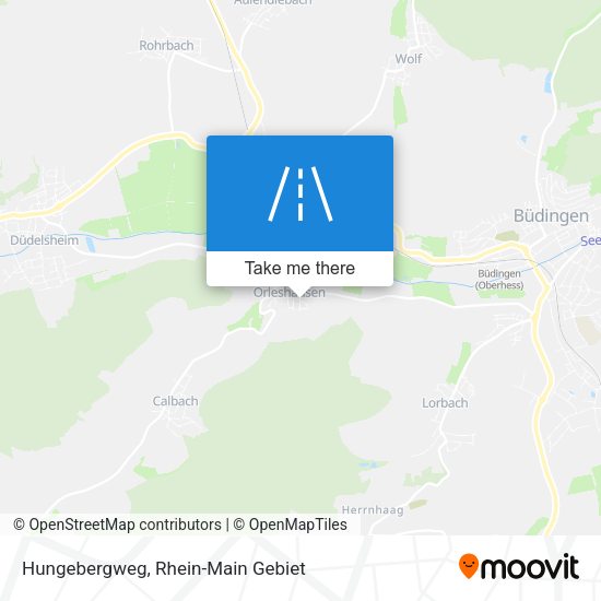 Карта Hungebergweg