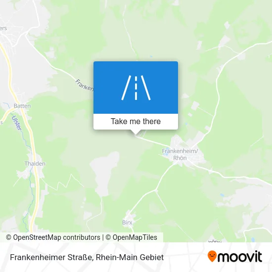 Карта Frankenheimer Straße