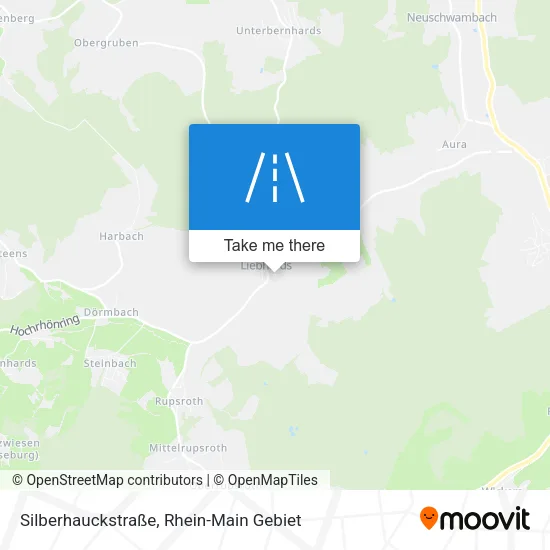 Карта Silberhauckstraße