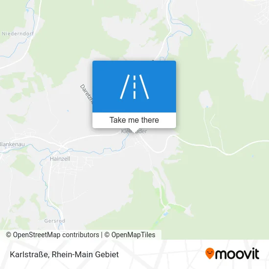 Карта Karlstraße