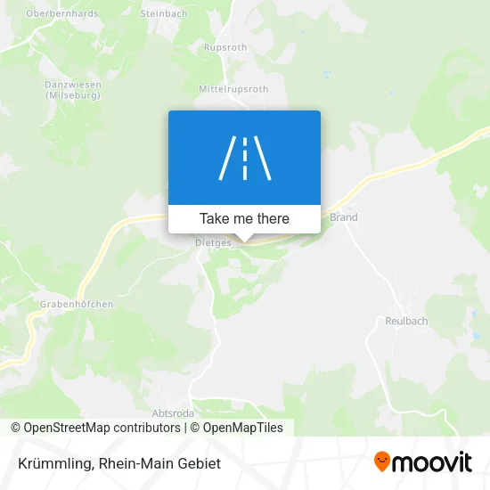 Карта Krümmling