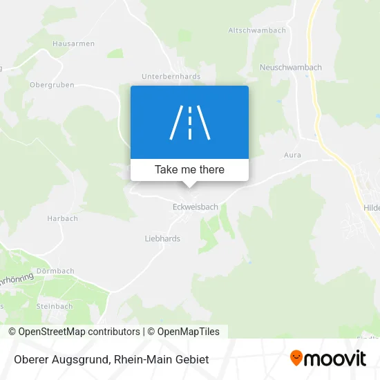 Карта Oberer Augsgrund