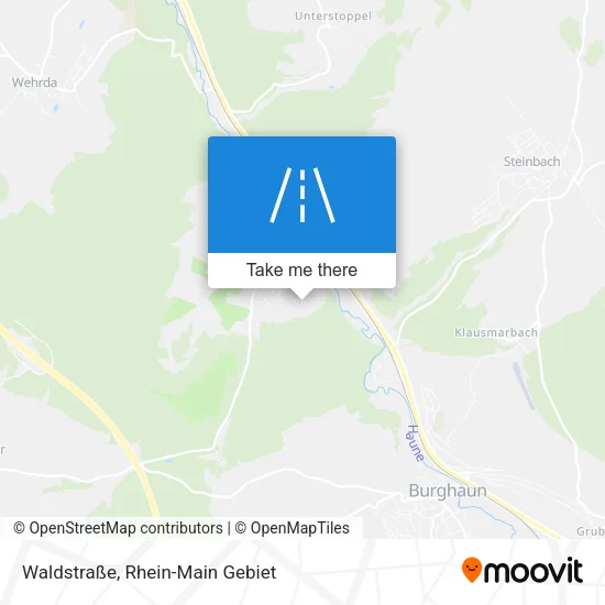 Карта Waldstraße
