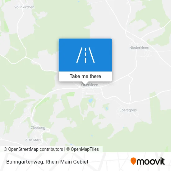 Карта Banngartenweg