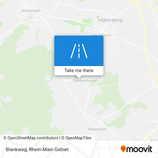 Карта Blankweg