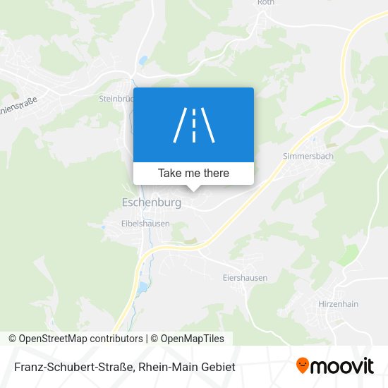 Franz-Schubert-Straße map
