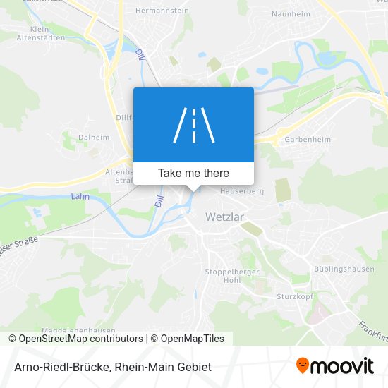 Arno-Riedl-Brücke map