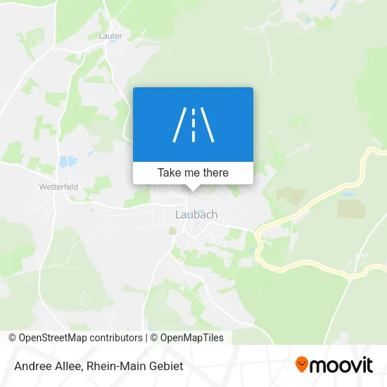 Карта Andree Allee