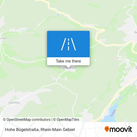 Hohe Bügelstraße map