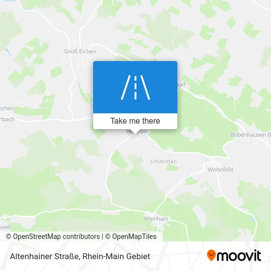 Карта Altenhainer Straße