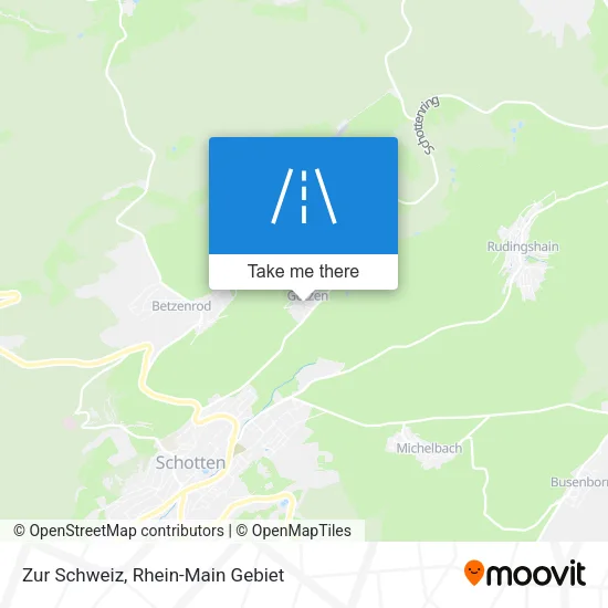 Карта Zur Schweiz