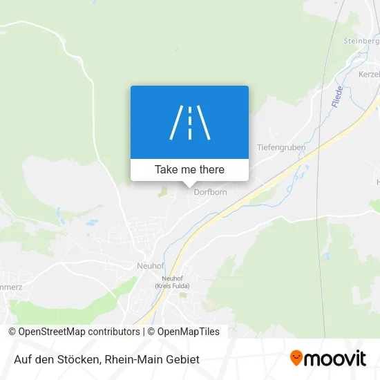 Карта Auf den Stöcken