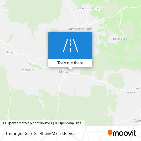Thüringer Straße map