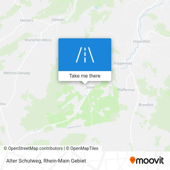 Alter Schulweg map