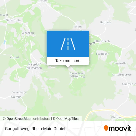 Карта Gangolfsweg