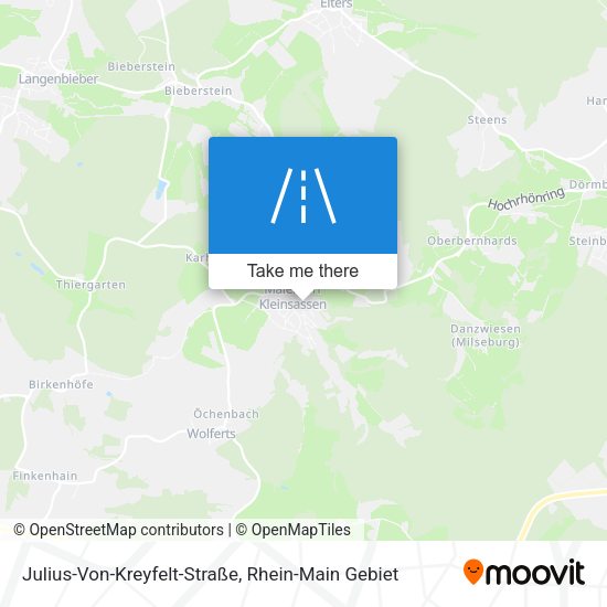 Julius-Von-Kreyfelt-Straße map