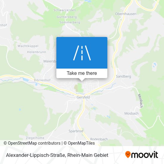 Alexander-Lippisch-Straße map