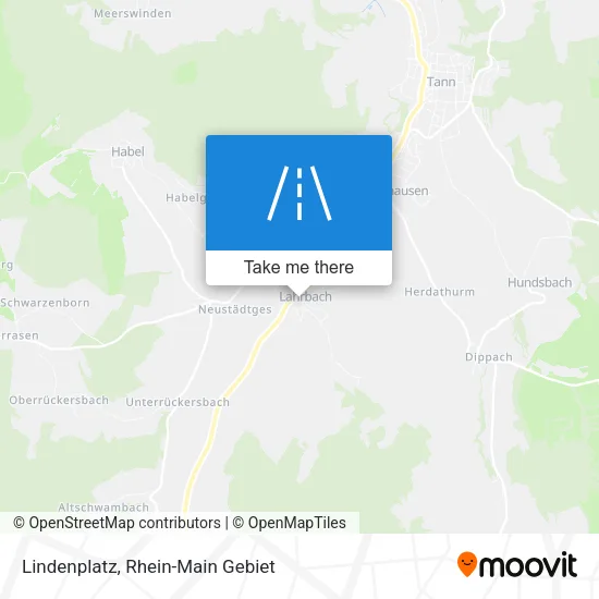 Карта Lindenplatz