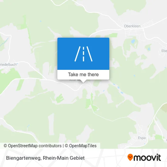 Карта Biengartenweg