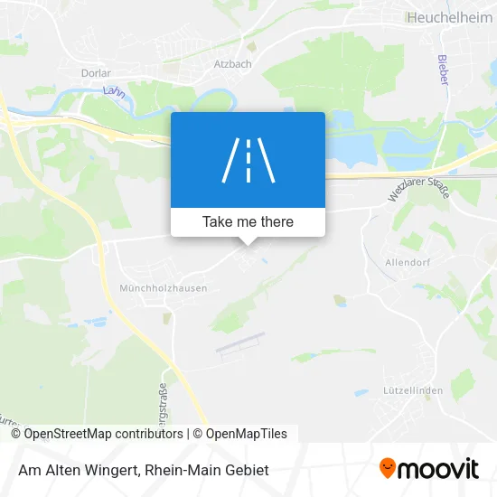Карта Am Alten Wingert
