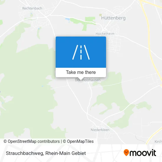 Карта Strauchbachweg