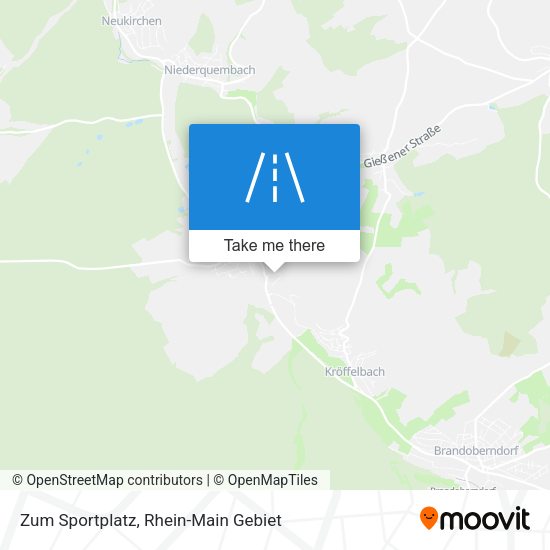 Карта Zum Sportplatz