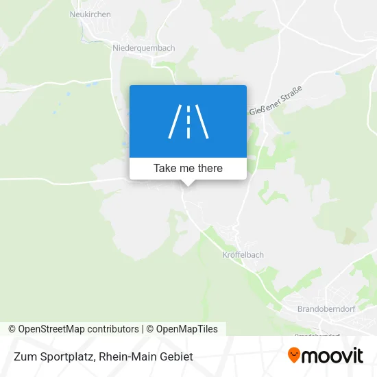 Карта Zum Sportplatz