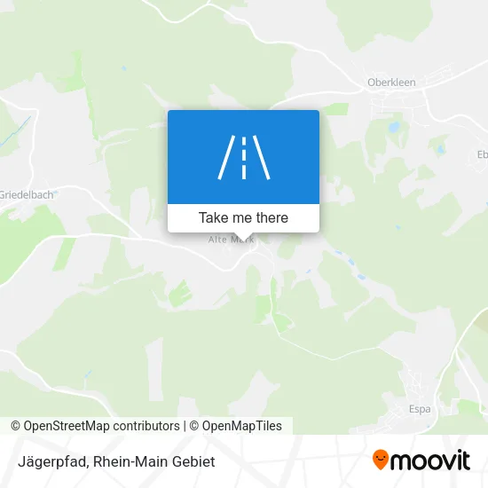 Карта Jägerpfad