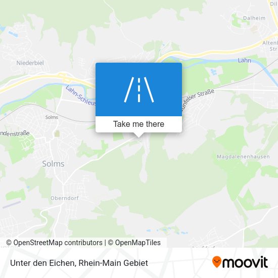 Карта Unter den Eichen