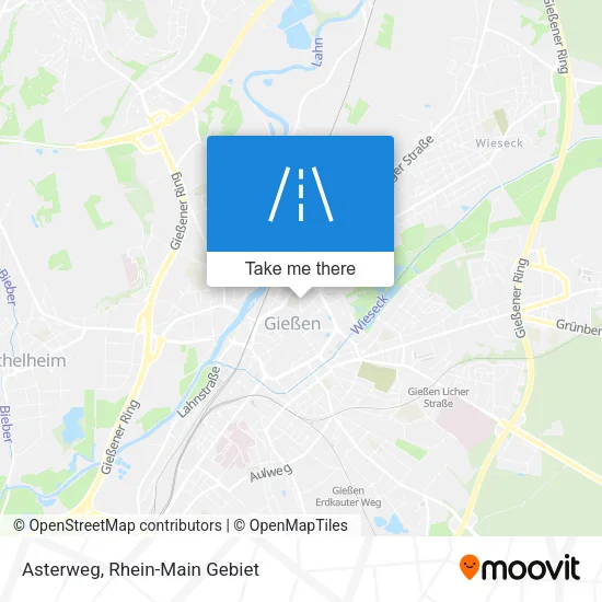 Карта Asterweg