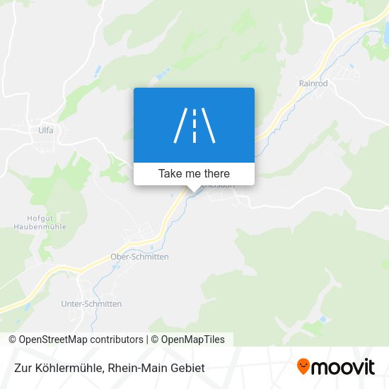 Zur Köhlermühle map