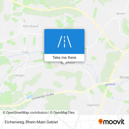 Карта Eichenweg